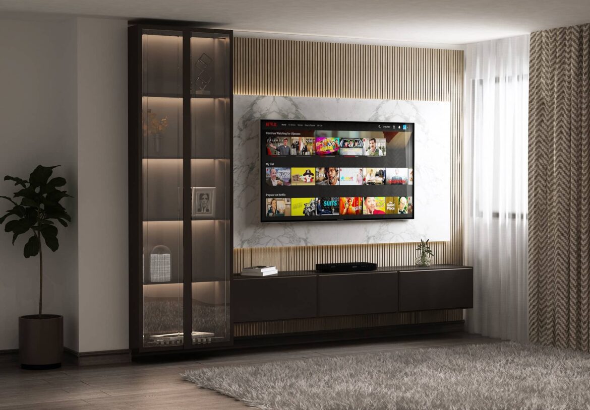 20 Latest TV Showcase Designs To Inspire You Decornuts Com   01T 1170x814 