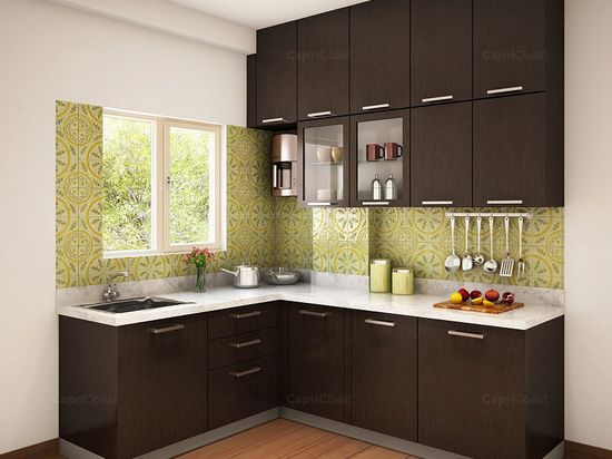 Indian style small modular kitchen designs