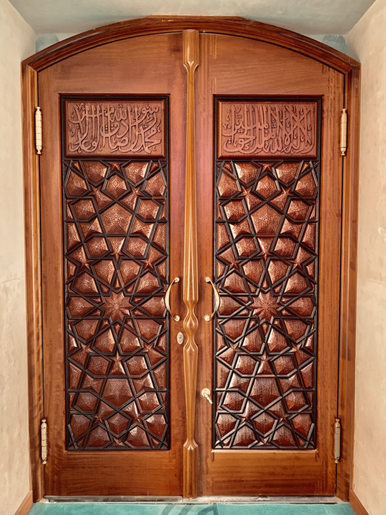 wooden safety door designs