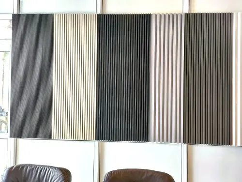 fluted charcoal panel designs